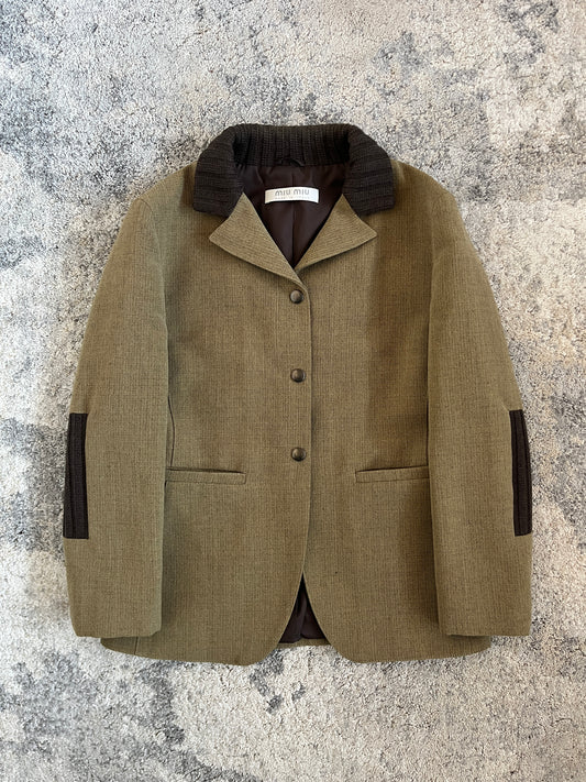 Miu Miu FW1999 wool blazer