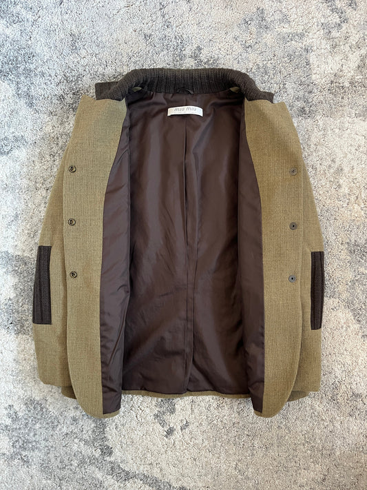 Miu Miu FW1999 wool blazer