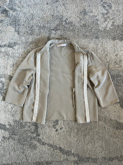 Miu Miu SS1999 silk & acetate shirt