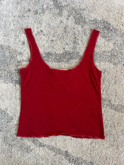 Miu Miu 1990's wool tank top