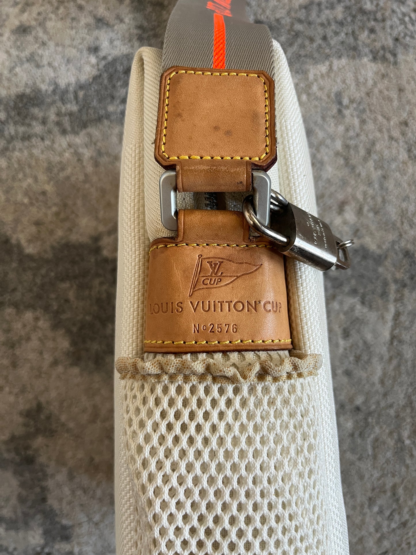 Louis Vuitton 2003 cup canvas shoulder bag