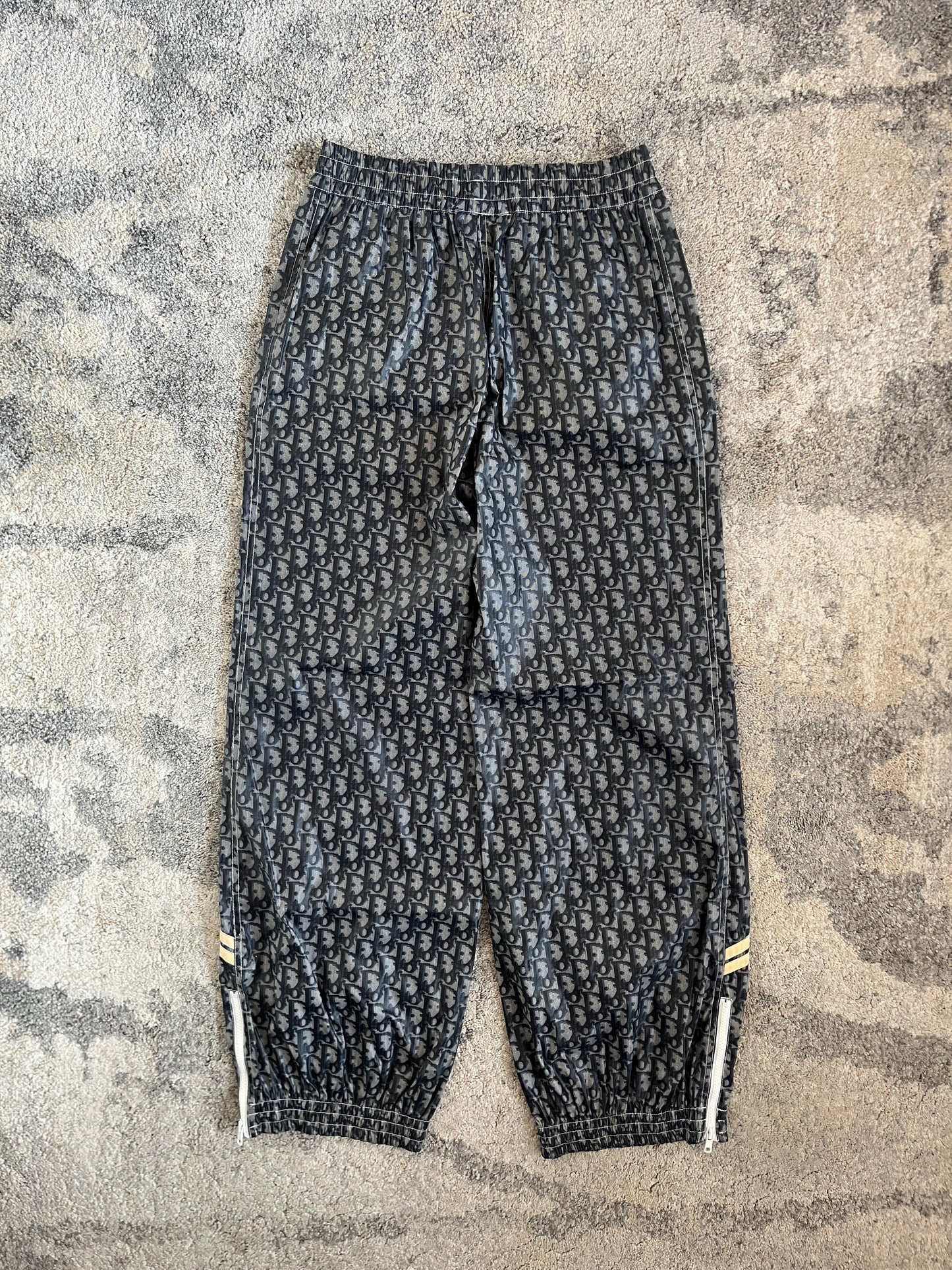 Christian Dior SS2002 monogram nylon pants