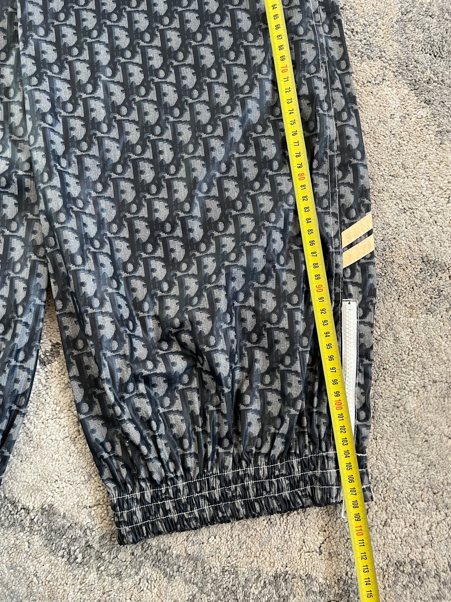 Christian Dior SS2002 monogram nylon pants
