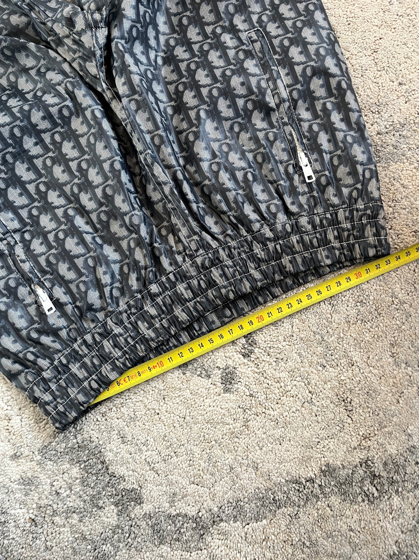 Christian Dior SS2002 monogram nylon pants