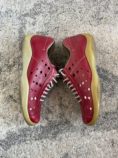 Prada SS1999 perfored leather trainers