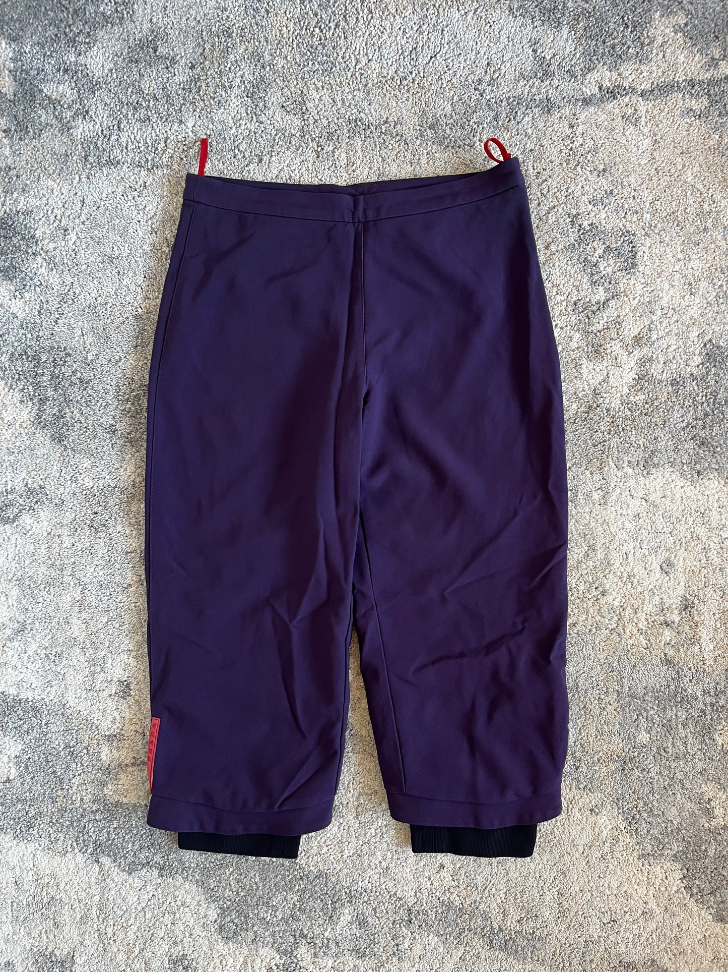 Prada FW1999 3/4 nylon ski pant