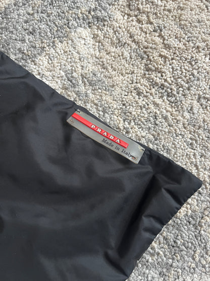 Prada FW1999 nylon magnet scarf