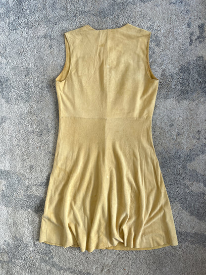 Miu Miu SS1993 suede dress