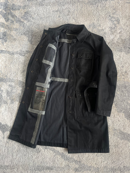Prada 2000's cotton rain jacket