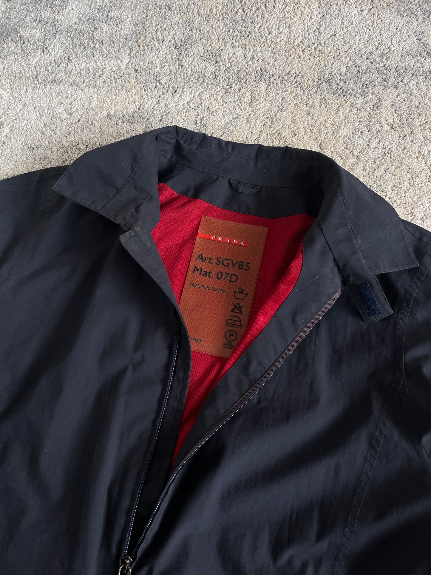 Prada 2000's nylon gore-tex jacket