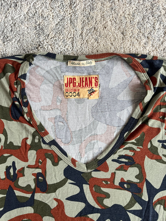 Jean Paul Gaultier 2000's camo dress