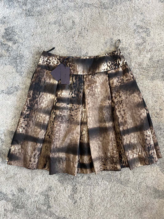 Prada FW2004 nylon print skirt