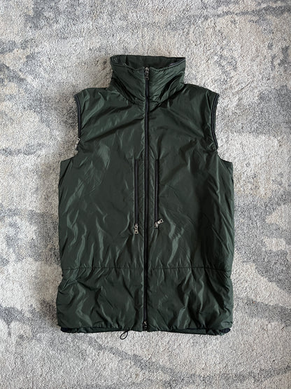 Prada FW2000 nylon padded convertible jacket