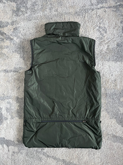 Prada FW2000 nylon padded convertible jacket