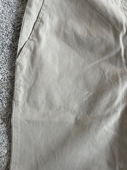 Prada 1999 cotton double knee pants