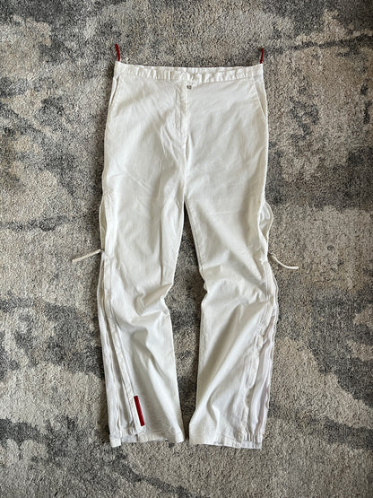 Prada 2000 cotton technical pants