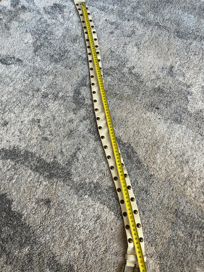 Miu Miu 1990's leather belt