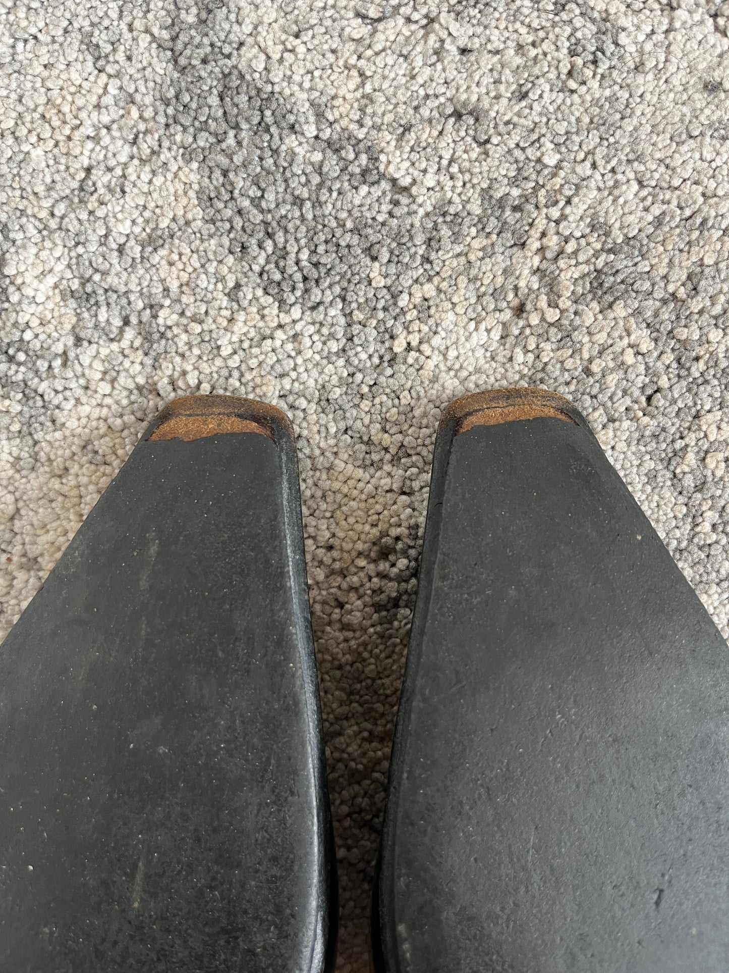 Prada 1999 leather heels mules