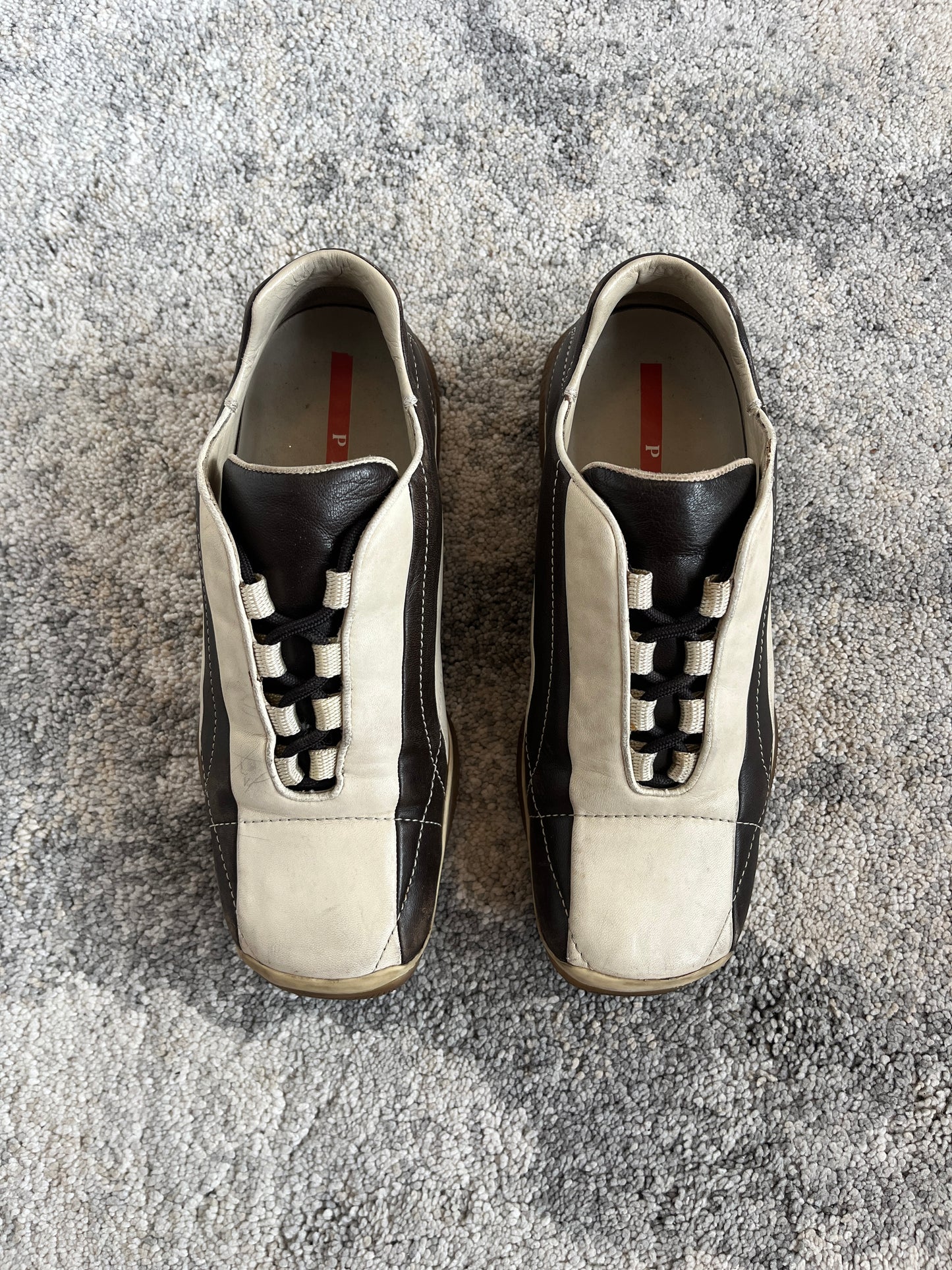 Prada SS2001 leather trainers