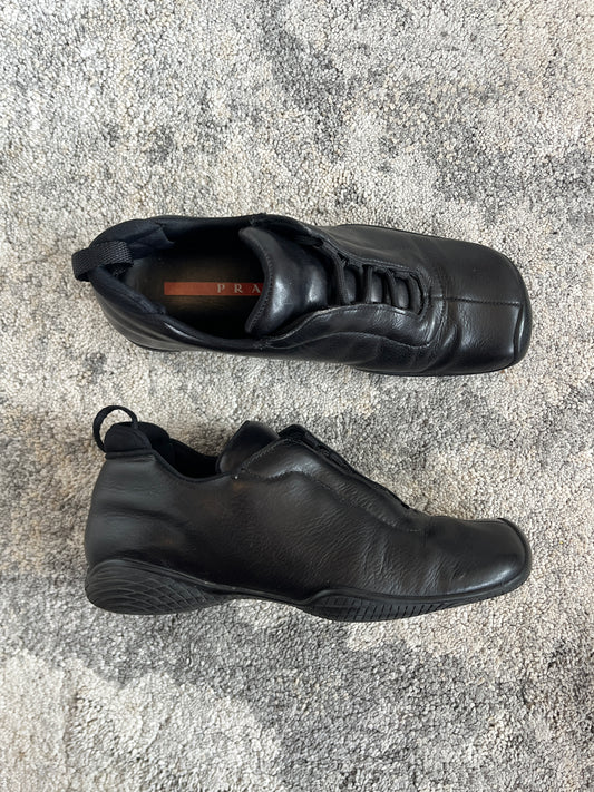Prada 1990's leather trainers