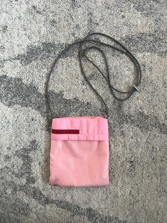 Prada SS1999 nylon & latex pouch bag