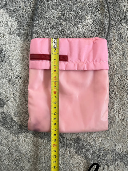 Prada SS1999 nylon & latex pouch bag