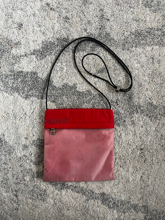 Prada SS1999 nylon & latex pouch bag