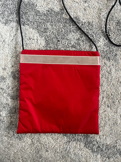Prada SS1999 nylon & latex pouch bag