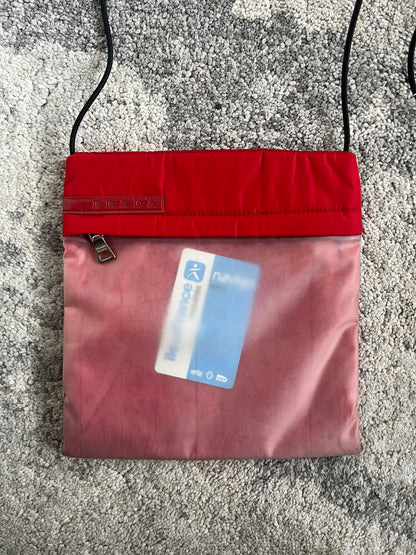 Prada SS1999 nylon & latex pouch bag