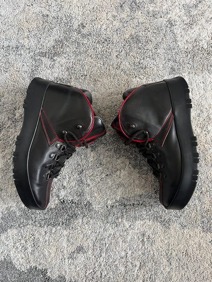 Prada 2000's leather hiking boots