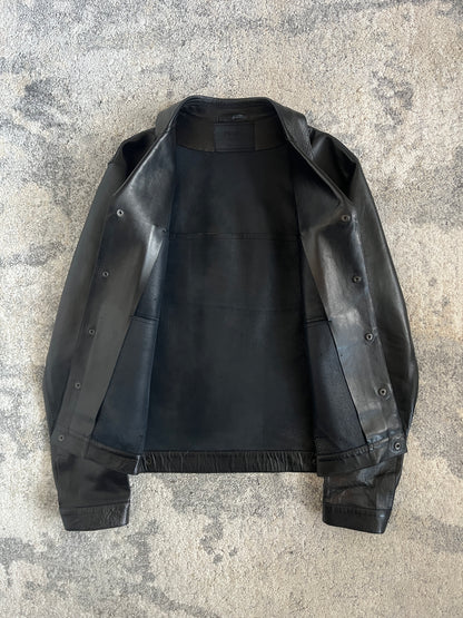 Prada SS1999 leather blazer jacket