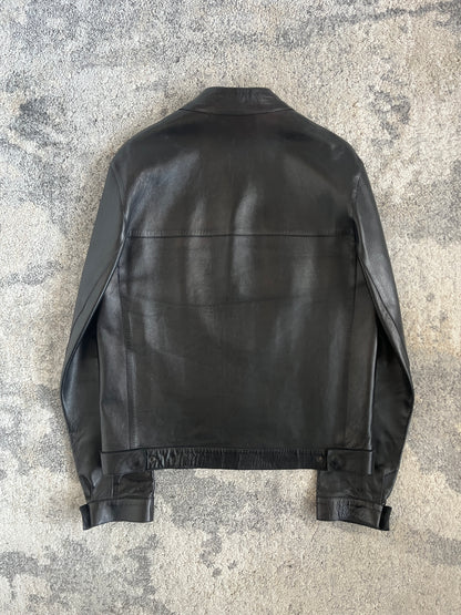 Prada SS1999 leather blazer jacket
