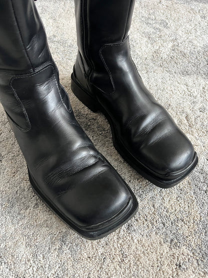 Prada FW1999 leather boots