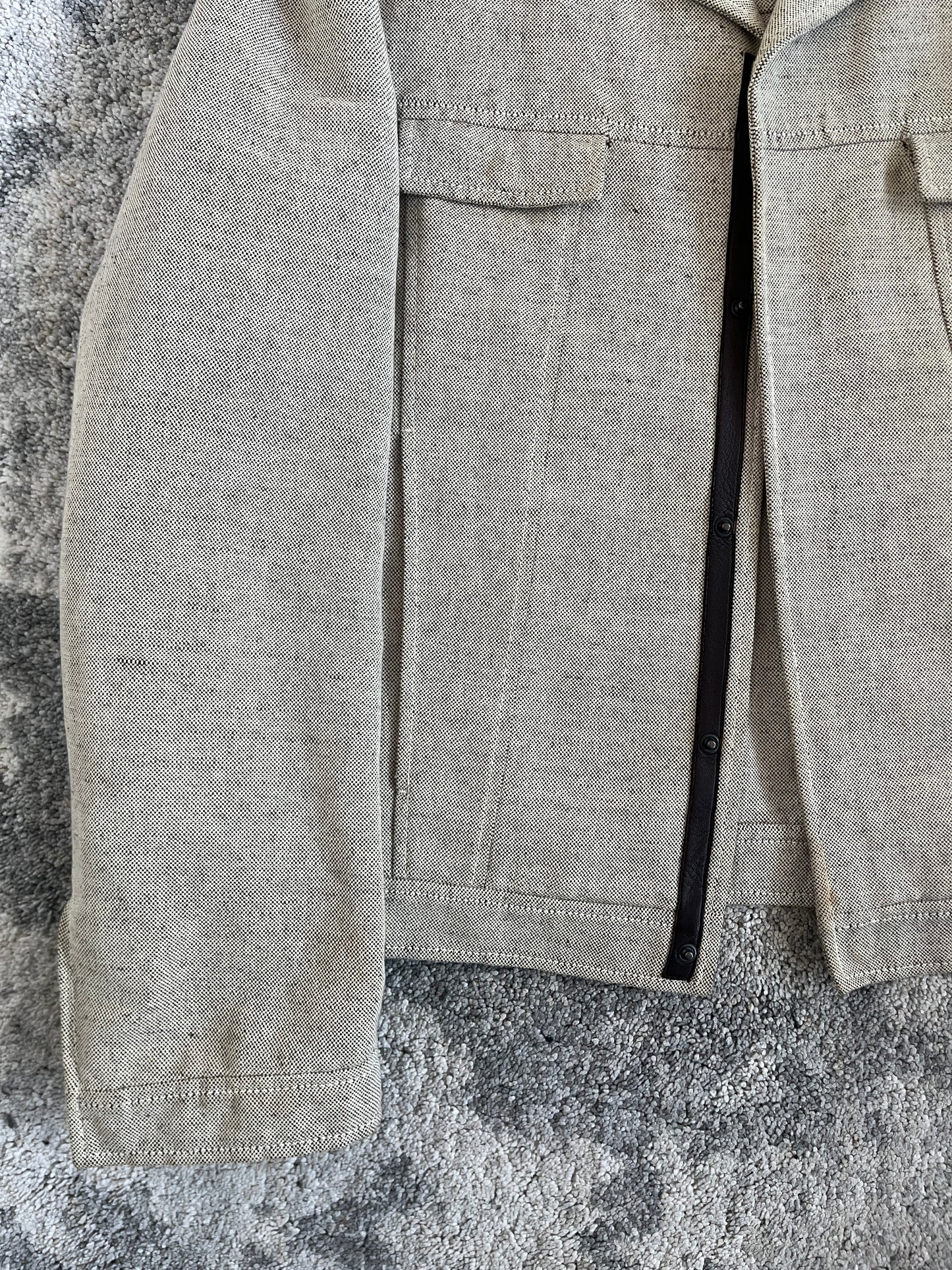 Prada SS1999 cotton & linen jacket