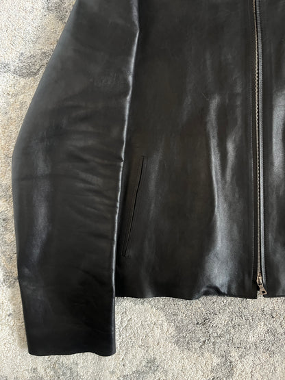 Prada SS1999 lazer cut leather jacket