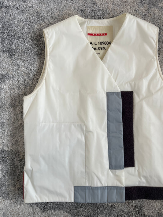 Prada SS1999 kimono nylon vest