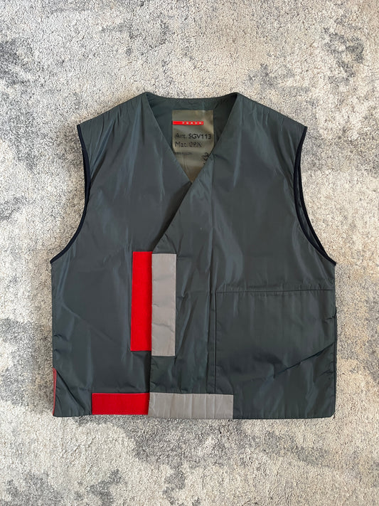 Prada SS1999 kimono nylon vest