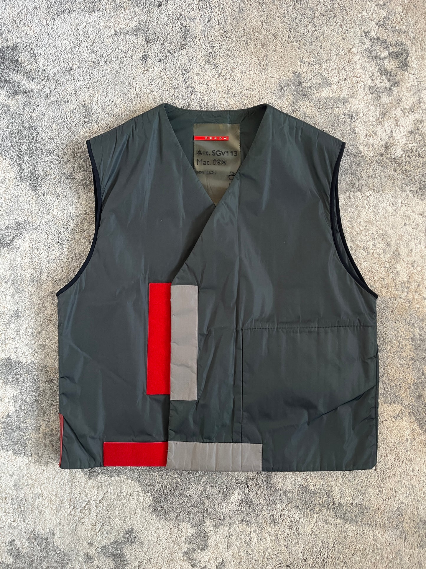 Prada SS1999 kimono nylon vest