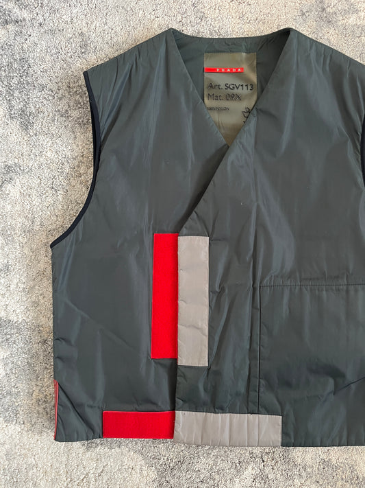 Prada SS1999 kimono nylon vest