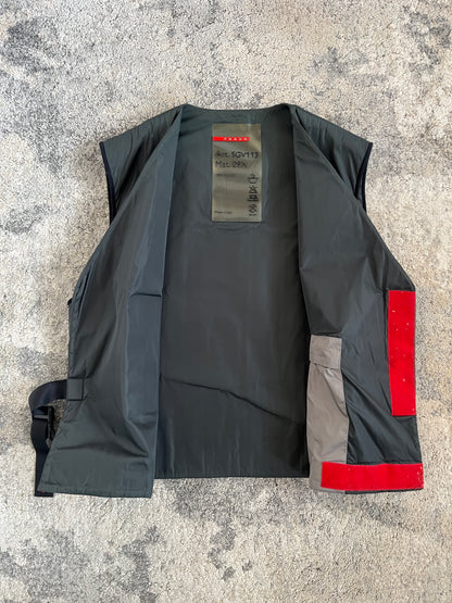 Prada SS1999 kimono nylon vest