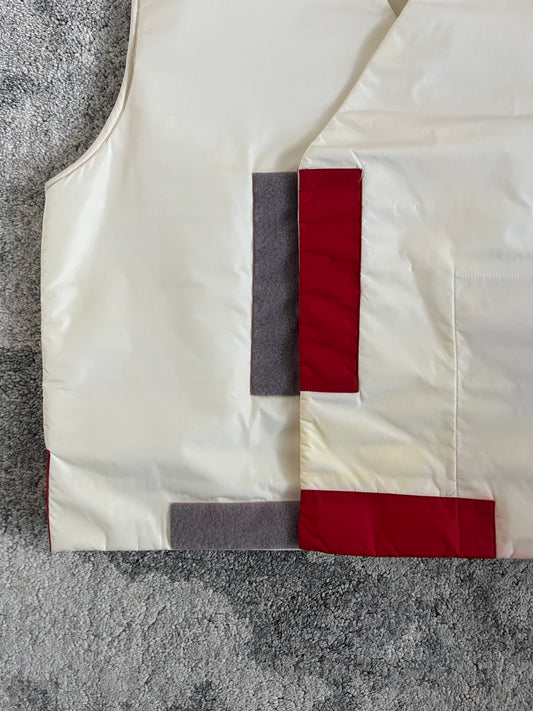 Prada SS1999 nylon kimono vest