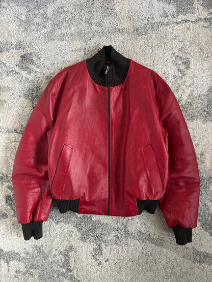 Prada FW2000 leather bomber
