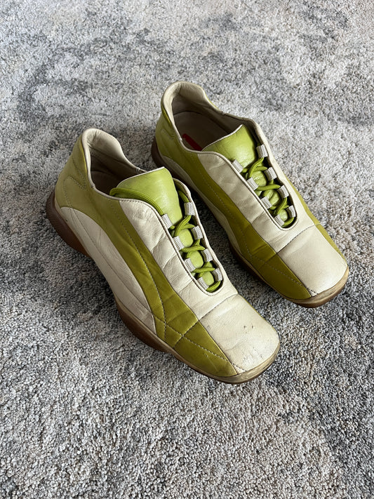 Prada SS2001 sport leather trainers