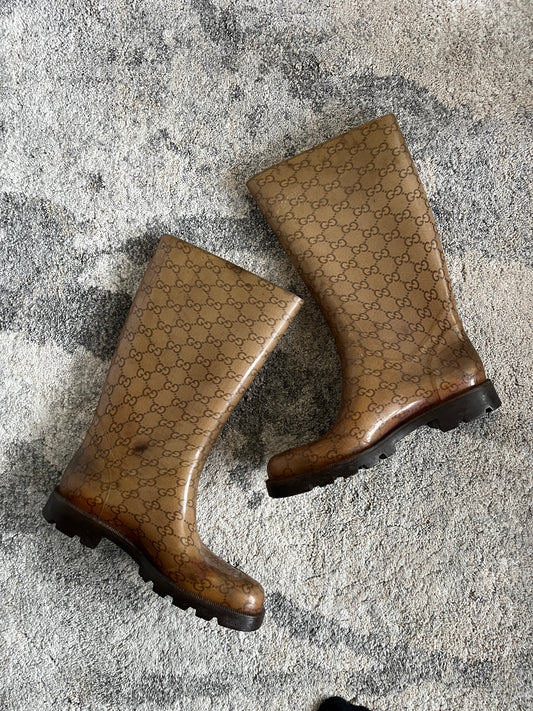 Gucci 2000's rain boots