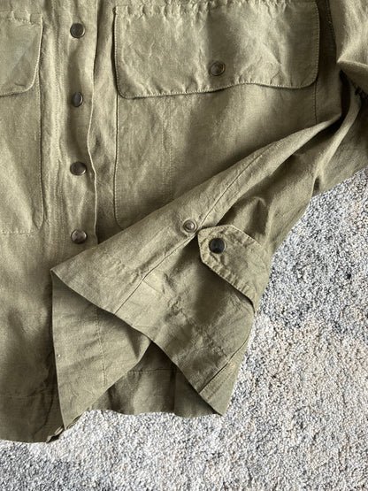 Miu Miu SS1994 silk & linen trucker jacket