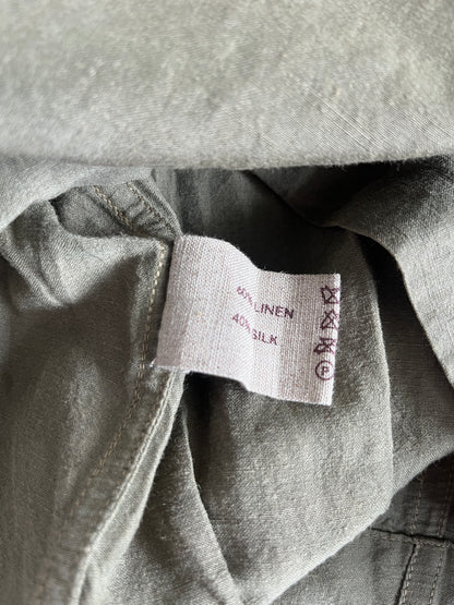 Miu Miu SS1994 silk & linen trucker jacket