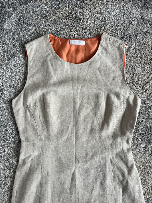 Prada 1990's linen & cotton dress