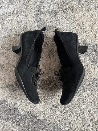 Prada FW1999 suede heels