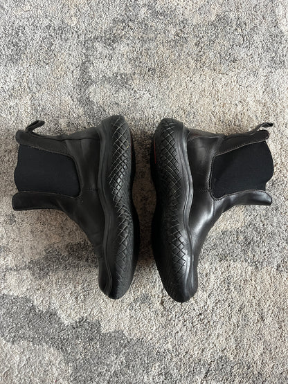 Prada FW1999 leather chelsea boots
