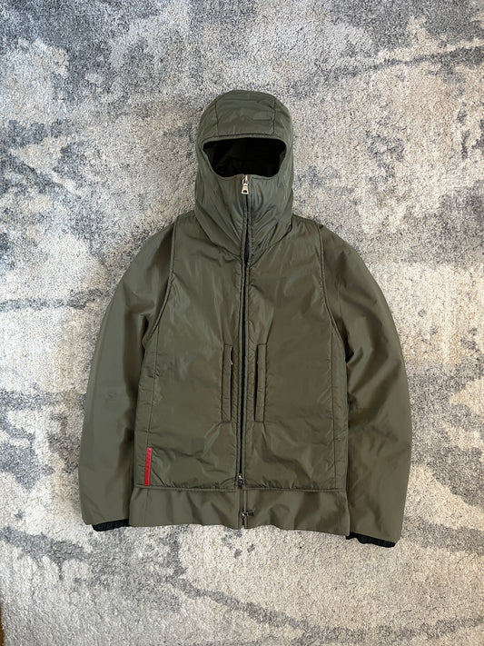 Prada FW1999 nylon jacket set 2 in 1